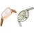 LOREM Analog  White&Silver Dial Wrist watch For  Couple-LK-40-227