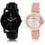 LOREM Analog  Black&Rose Gold Dial Wrist watch For  Couple-LK-05-228