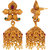 Voylla Southern Trance Antique Inspired Jhumka Earrings