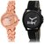 LOREM Analog  Rose Gold&Black Dial Wrist watch For  Women-LK-222-234