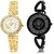 LOREM Analog  White&Gold&Black Dial Wrist watch For  Women-LK-203-211