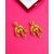 Voylla Coloured CZ Gems Adorned Earrings