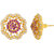 Voylla Floral Inspired Stud Earrings
