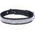 VIP Collection Fancy 1 Inch Dog Collar Leash For Everyday And Casual Purpose With High Quality Nugs - Black (Medium)