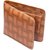 K Decor Brown PU Stylish Wallet For Mens (SW-001)