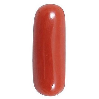 Natural Lab Certtified Coral Moonga Gemstone 7.25 Ratti Natural Lab Certtified Coral Moonga Gemstone 7.25 Ratti