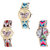 Neutron Treading High Quality Butterfly And Paris Eiffel Tower Analogue Multi Color Color Girls And Women Watch - G136-G138-G143 (Combo Of  3 )