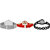 Neutron Latest Fashion Butterfly And Chain Analogue Silver, Red And Black Color Girls And Women Watch - G288-G425-G68 (Combo Of  3 )