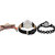 Neutron Modern Quartz Elephant, Geometric Design And Chain Analogue Multi Color And Black Color Girls And Women Watch - G311-G387-G68 (Combo Of  3 )