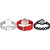 Neutron Best Rich Peacock And Chain Analogue Silver, Red And Black Color Girls And Women Watch - G302-G22-G68 (Combo Of  3 )