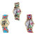 Neutron Latest Royal Paris Eiffel Tower And Elephant Analogue Multi Color Color Girls And Women Watch - G146-G161-G147 (Combo Of  3 )