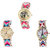 Neutron Latest Style Elephant And Paris Eiffel Tower Analogue Multi Color Color Girls And Women Watch - G163-G164-G148 (Combo Of  3 )