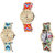 Neutron Contemporary Fancy Paris Eiffel Tower Analogue Multi Color Color Girls And Women Watch - G165-G314-G146 (Combo Of  3 )