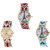 Neutron Brand New Love Paris Eiffel Tower Analogue Multi Color Color Girls And Women Watch - G147-G316-G149 (Combo Of  3 )