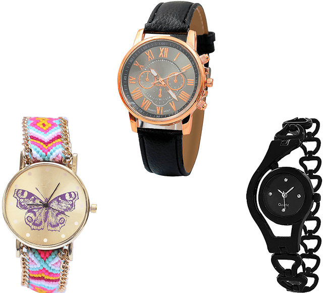 Shopclues women's 2025 watches combo