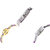 Neutron Best Professional World Cup Analogue White, Gold And Purple Color Girls And Women Watch - G11-G124-G4 (Combo Of  3 )