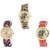 Neutron Latest Professional Elephant Analogue Multi Color Color Girls And Women Watch - G156-G318-G155 (Combo Of  3 )