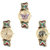 Neutron Latest Love Butterfly And Elephant Analogue Multi Color Color Girls And Women Watch - G133-G167-G157 (Combo Of  3 )