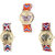 Neutron Latest Collection Butterfly And Elephant Analogue Multi Color Color Girls And Women Watch - G131-G159-G158 (Combo Of  3 )