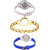 Neutron Latest Style Chain And World Cup Analogue White, Gold And Blue Color Girls And Women Watch - G50-G114-G2 (Combo Of  3 )