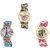 Neutron Latest Royal Butterfly, Paris Eiffel Tower And Elephant Analogue Multi Color Color Girls And Women Watch - G133-G150-G163 (Combo Of  3 )