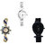 Neutron New Technology Chain, Peacock And Fish Shape Analogue Silver, Gold And Black Color Girls And Women Watch - G70-G119-G55 (Combo Of  3 )