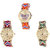 Neutron Classical Professional Butterfly Analogue Multi Color Color Girls And Women Watch - G131-G168-G167 (Combo Of  3 )