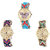 Neutron Contemporary 3D Design Butterfly Analogue Multi Color Color Girls And Women Watch - G137-G318-G167 (Combo Of  3 )