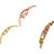 Neutron Classical High Quality Chain Analogue Rose Gold And Gold Color Girls And Women Watch - G69-G121-G125 (Combo Of  3 )