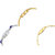 Neutron Brand New Love Flower Dimond And Peacock Analogue Gold And Silver Color Girls And Women Watch - G122-G338-G117 (Combo Of  3 )