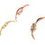 Neutron Classical Model Chain And Peacock Analogue Rose Gold And Gold Color Girls And Women Watch - G69-G123-G118 (Combo Of  3 )