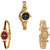 Neutron New Royal Chain Analogue Gold Color Girls And Women Watch - G114-G122-G125 (Combo Of  3 )