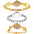 Neutron Latest 3D Design Peacock Analogue Gold And Silver Color Girls And Women Watch - G266-G404-G118 (Combo Of  3 )