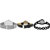 Neutron Modern Italian Designer Flower And Chain Analogue Silver, Gold And Black Color Girls And Women Watch - G287-GL225-G68 (Combo Of  3 )