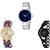 Neutron Best Gift Chain Analogue Silver, Multi Color And Black Color Girls And Women Watch - G298-G318-G68 (Combo Of  3 )