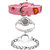 Neutron New Present Barbie Doll Analogue Pink, White And Silver Color Girls And Women Watch - G7-G50-G404 (Combo Of  3 )