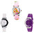 Neutron Latest Unique Barbie Doll Analogue Pink, White And Purple Color Girls And Women Watch - G7-G11-G10 (Combo Of  3 )