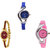 Neutron New Unique World Cup Analogue Blue, Gold And Pink Color Girls And Women Watch - G2-G122-G3 (Combo Of  3 )