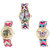 Neutron Modern Unique Paris Eiffel Tower, Elephant And Butterfly Analogue Multi Color Color Girls And Women Watch - G148-G163-G130 (Combo Of  3 )