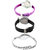Neutron Contemporary Present World Cup And Fish Shape Analogue Purple, Black And Silver Color Girls And Women Watch - G4-G55-G353 (Combo Of  3 )