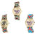 Neutron Best Unique Butterfly And Elephant Analogue Multi Color Color Girls And Women Watch - G133-G156-G136 (Combo Of  3 )
