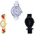 Neutron Brand New Exclusive Peacock And Fish Shape Analogue White, Gold And Black Color Girls And Women Watch - G50-G116-G55 (Combo Of  3 )