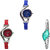 Neutron Brand New Analogue World Cup Analogue Blue, Red And Silver Color Girls And Women Watch - G2-G5-G406 (Combo Of  3 )