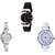 Neutron Treading Unique  Analogue Black, Silver And White Color Girls And Women Watch - G8-G404-G50 (Combo Of  3 )