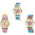 Neutron Latest Quartz Butterfly Analogue Multi Color Color Girls And Women Watch - G136-G319-G137 (Combo Of  3 )