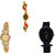 Neutron Modern Present Peacock And Fish Shape Analogue Gold And Black Color Girls And Women Watch - G117-G265-G55 (Combo Of  3 )