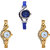 Neutron Latest Quartz World Cup And Chain Analogue Blue And Gold Color Girls And Women Watch - G2-G115-G115 (Combo Of  3 )