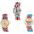 Neutron Latest Stylish Paris Eiffel Tower And Butterfly Analogue Multi Color Color Girls And Women Watch - G151-G168-G136 (Combo Of  3 )