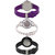 Neutron Treading Rich Chronograph Analogue Purple, White And Black Color Girls And Women Watch - G10-G50-G57 (Combo Of  3 )