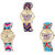 Neutron New Designer Butterfly Analogue Multi Color Color Girls And Women Watch - G140-G164-G137 (Combo Of  3 )